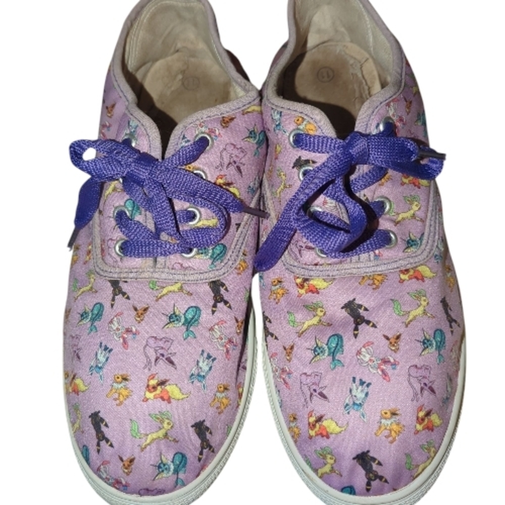 Lavender Eevee Evolutions Sneakers From The Pokemon Company Women's Size 11